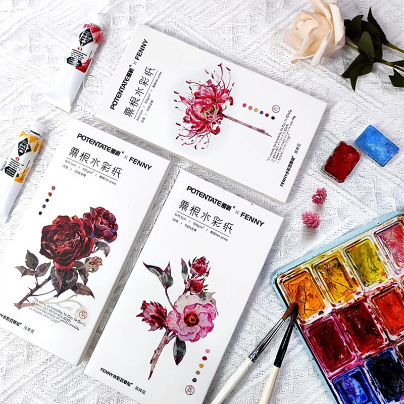 Ink Blotter Paper - POTENTfast-Papier d'interconnexion de marque-page, 100% coton,