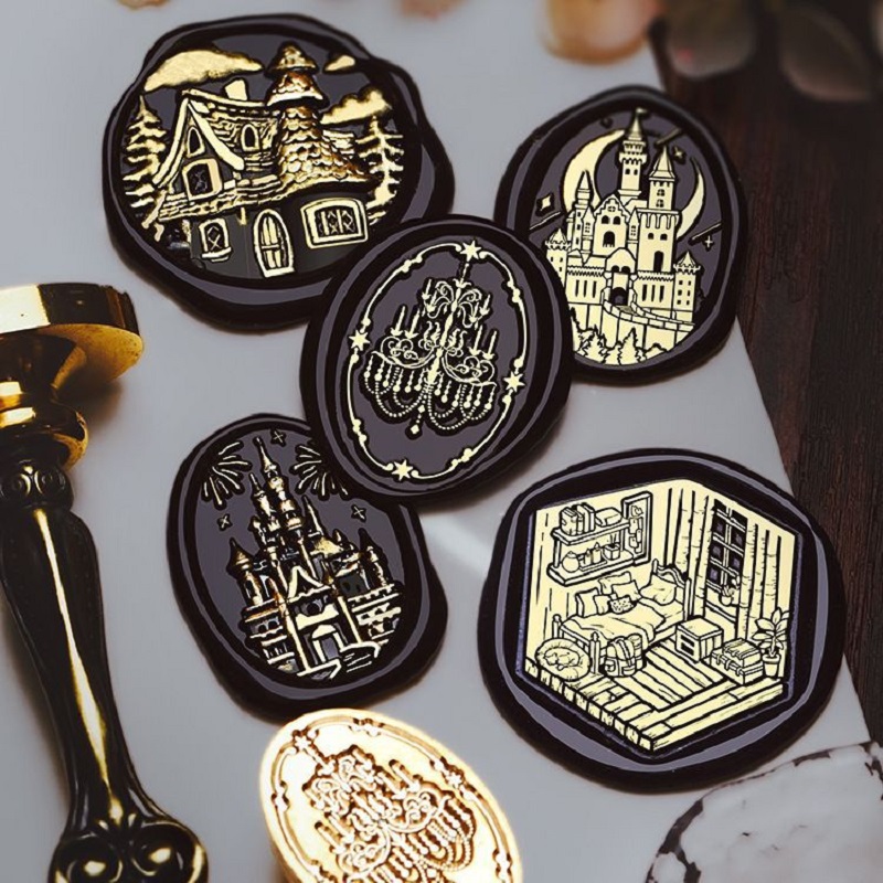 Sceau de cire vintage Hallowee - Wax Seal Stamp Set avis et prix