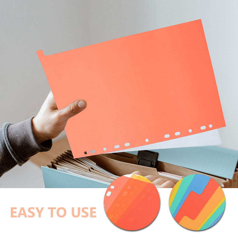 Intercalaires en PVC avec étiq - Tab Divider A4 avis et prix